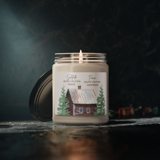 Solitude | Apple Harvest Scented Soy Candle | 9oz