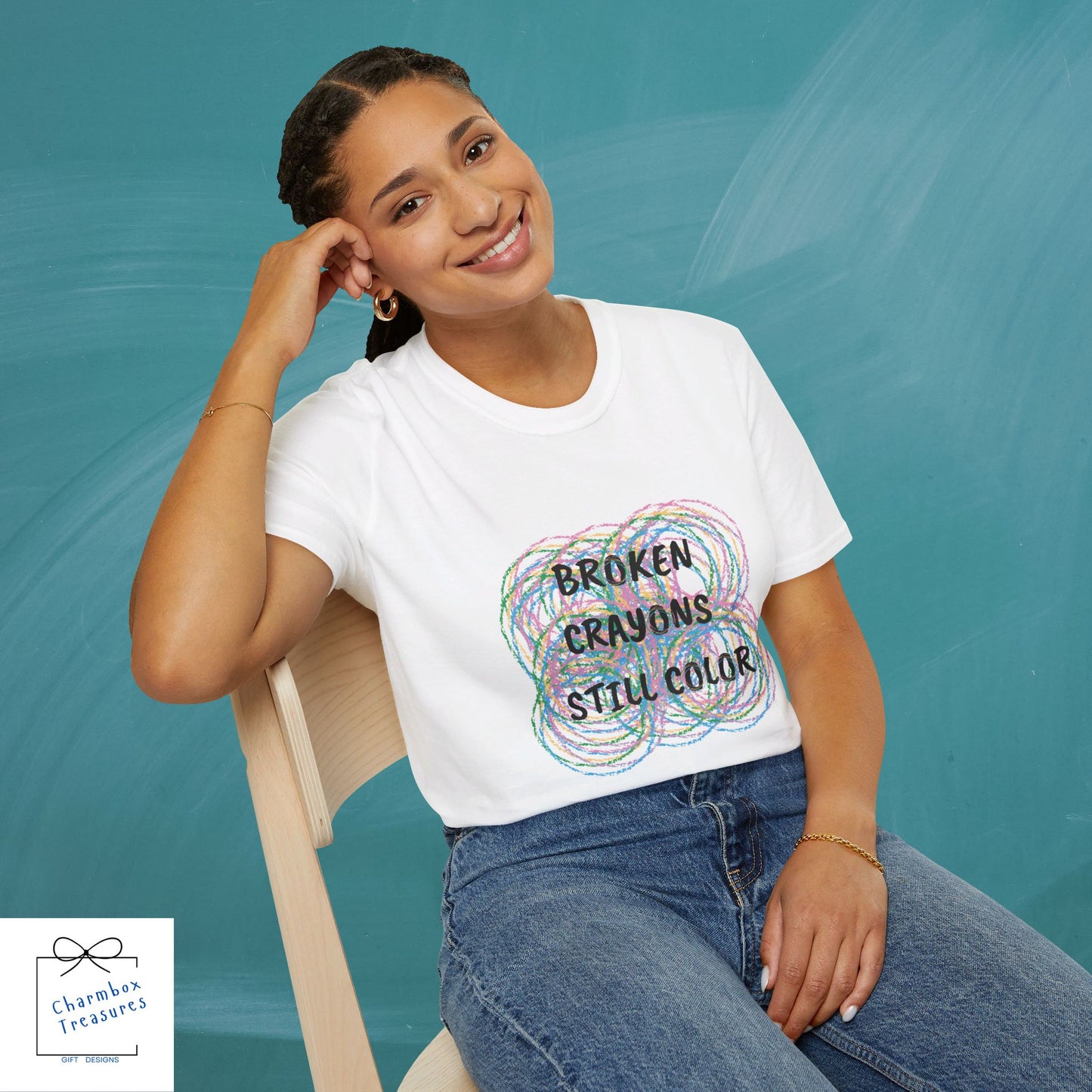 Broken Crayons Still Color | Unisex T-Shirt