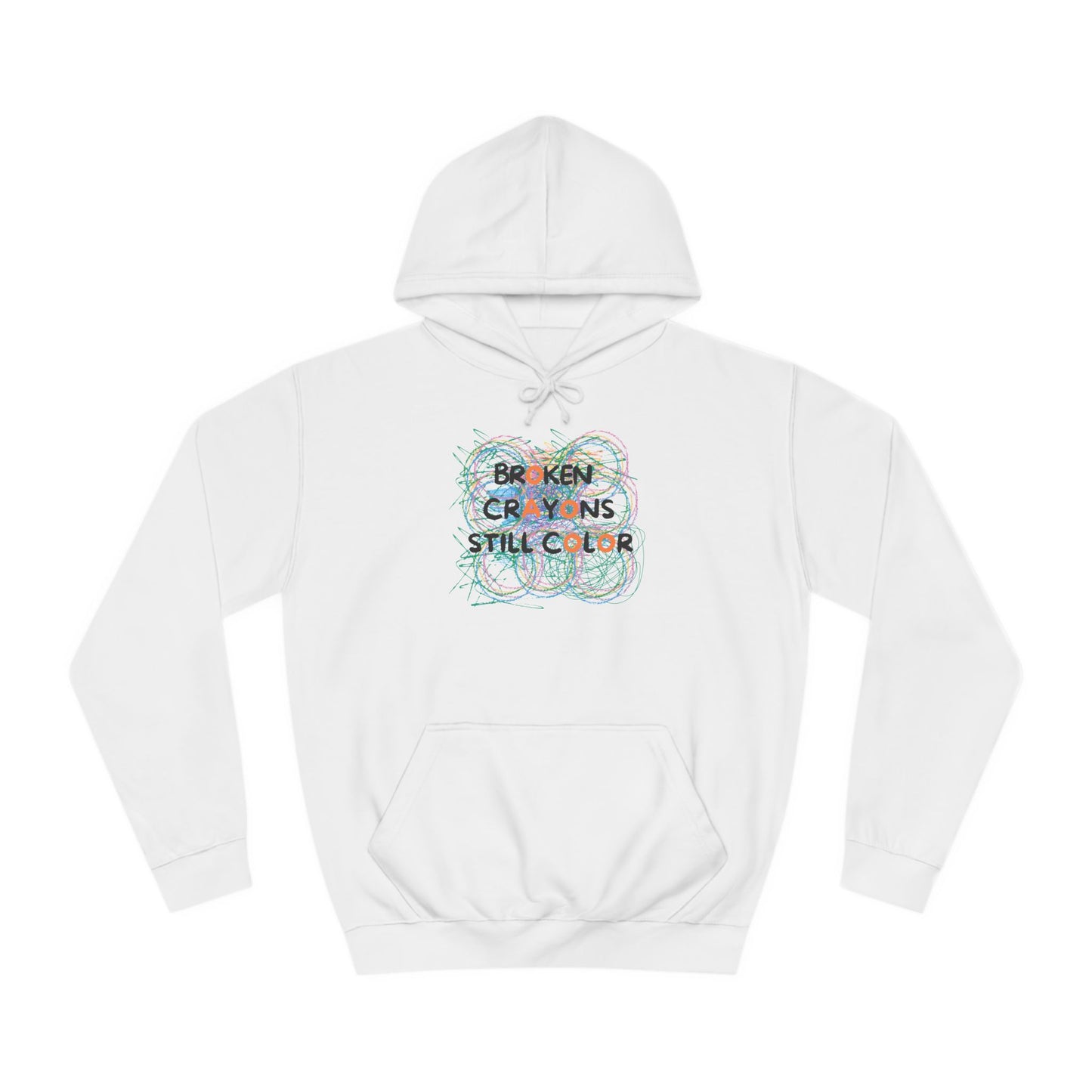 Broken Crayons Hoodie | Back to School