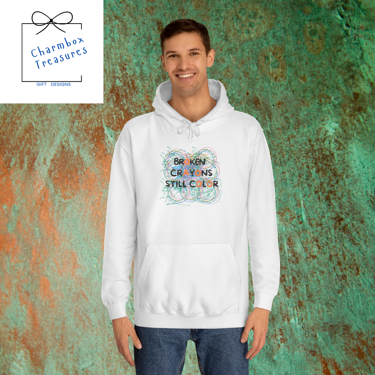 Broken Crayons Hoodie | Back to School