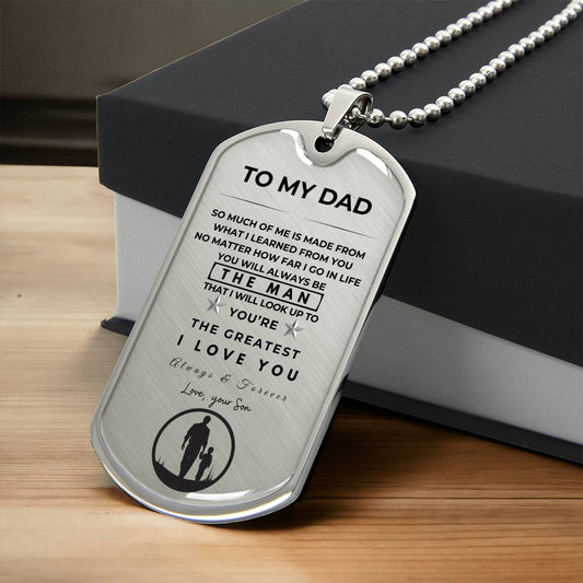 Gifts for Dad | Dad from Son | Dog Tags