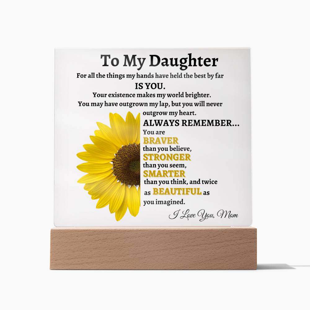 To Daughter From Mom