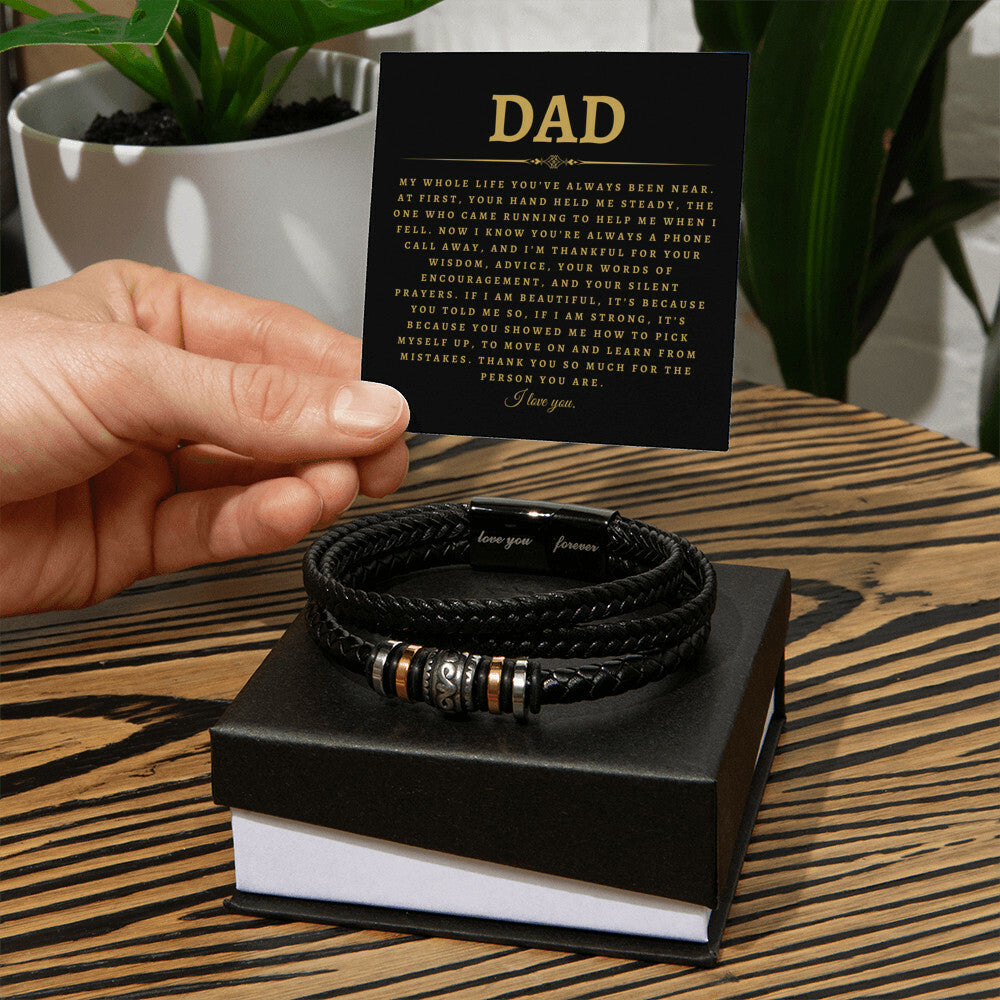 Gifts for Dad | Dad | Love You Forever Bracelet