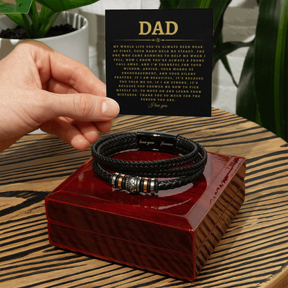 Gifts for Dad | Dad | Love You Forever Bracelet