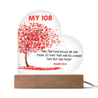 Mark 10:8 | Two Become One | Wedding Gifts