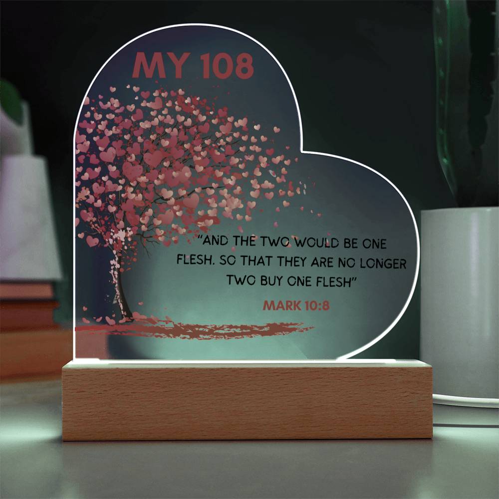 Mark 10:8 | Two Become One | Wedding Gifts